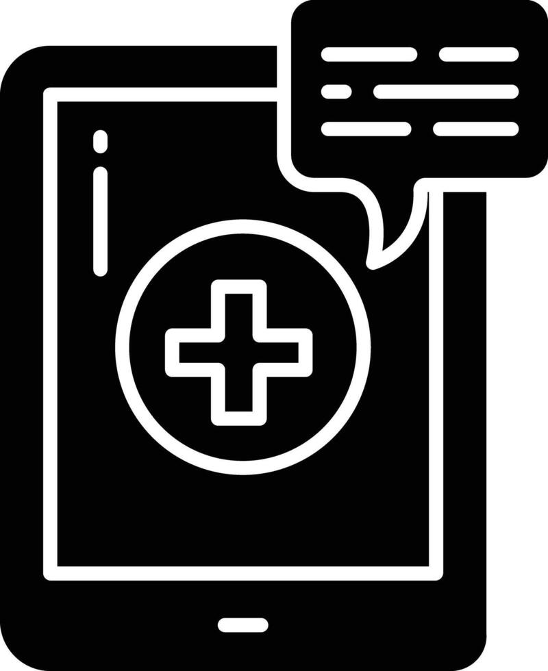 Syringe solid glyph illustration vector
