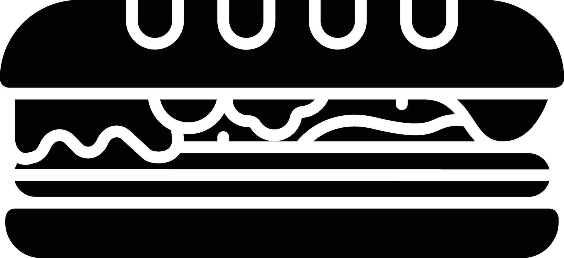 Peruvian Stir Fry solid glyph illustration vector