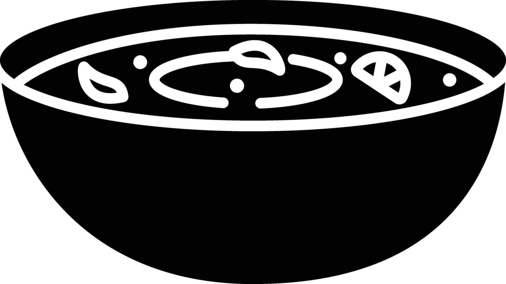 Sopa De Lima solid glyph illustration vector