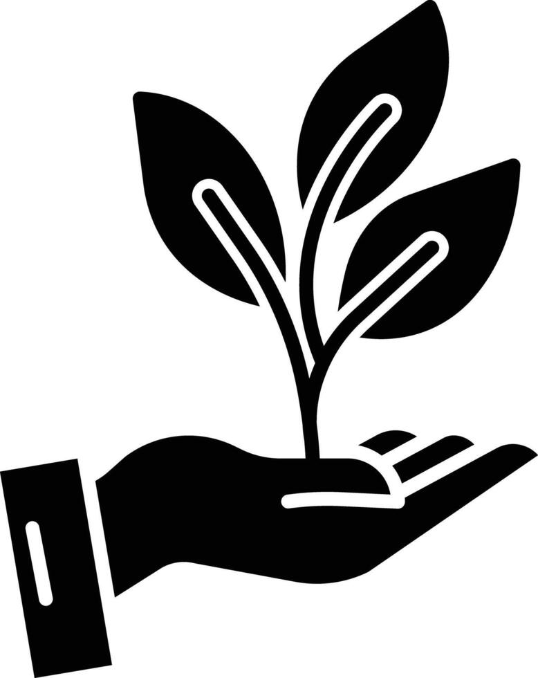 Business solid glyph illustration vector