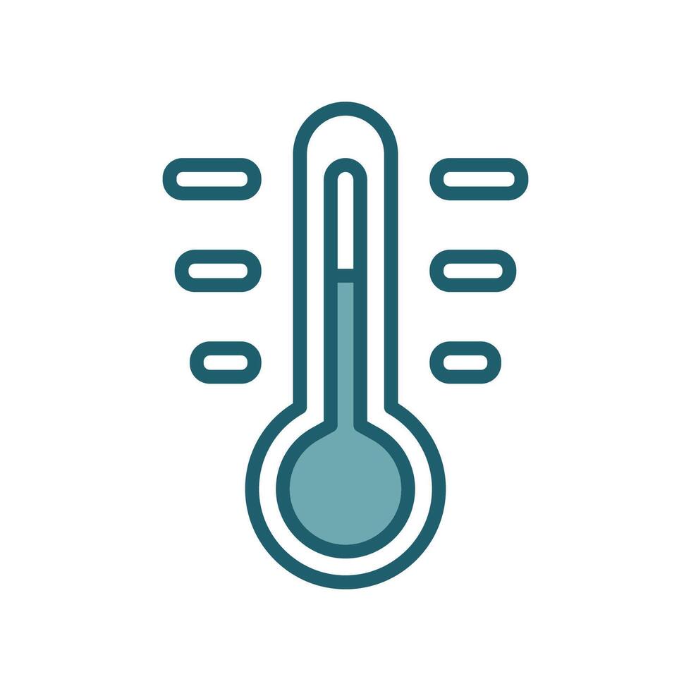 thermometer icon design template simple and clean vector