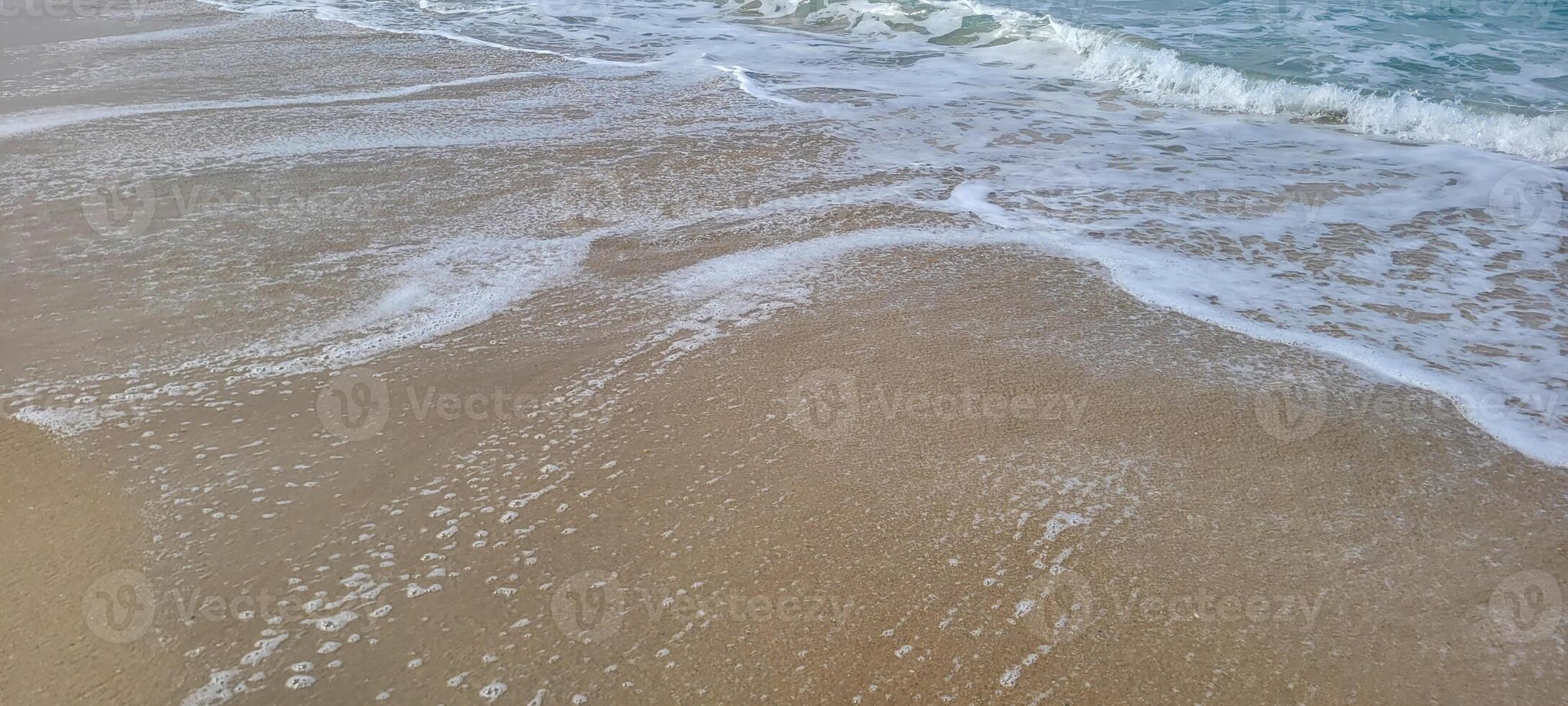 image of sea waves on the north coast of brazil in ubatuba itamambuca beach photo