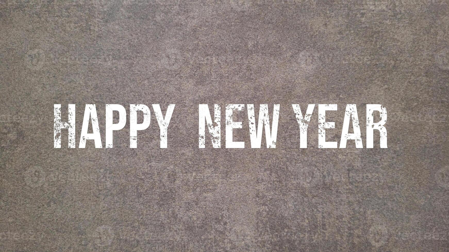 happy new year 2023 minimalist gray background with minimalist office photo