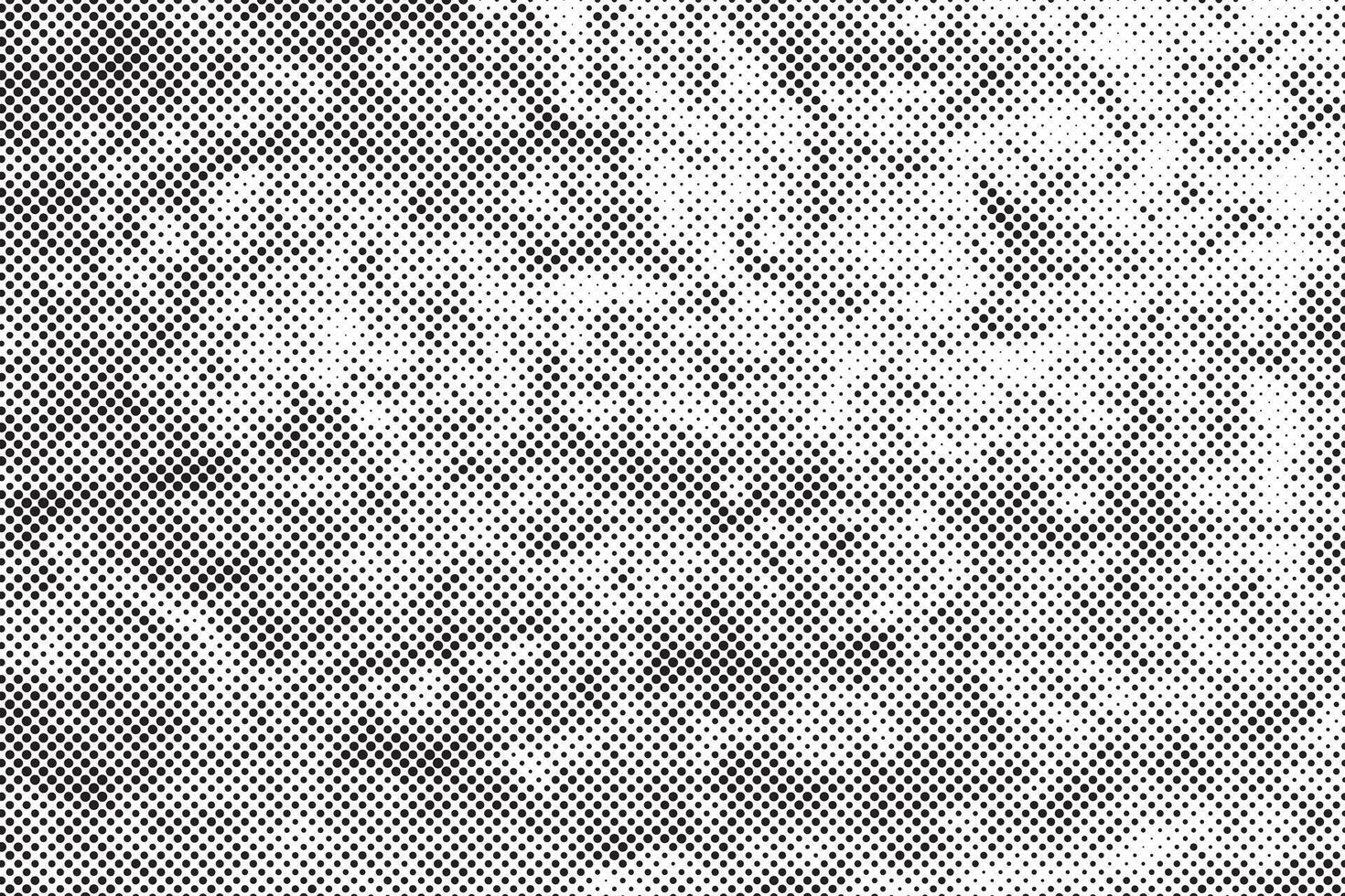Black dots halftone texture on white background. vector