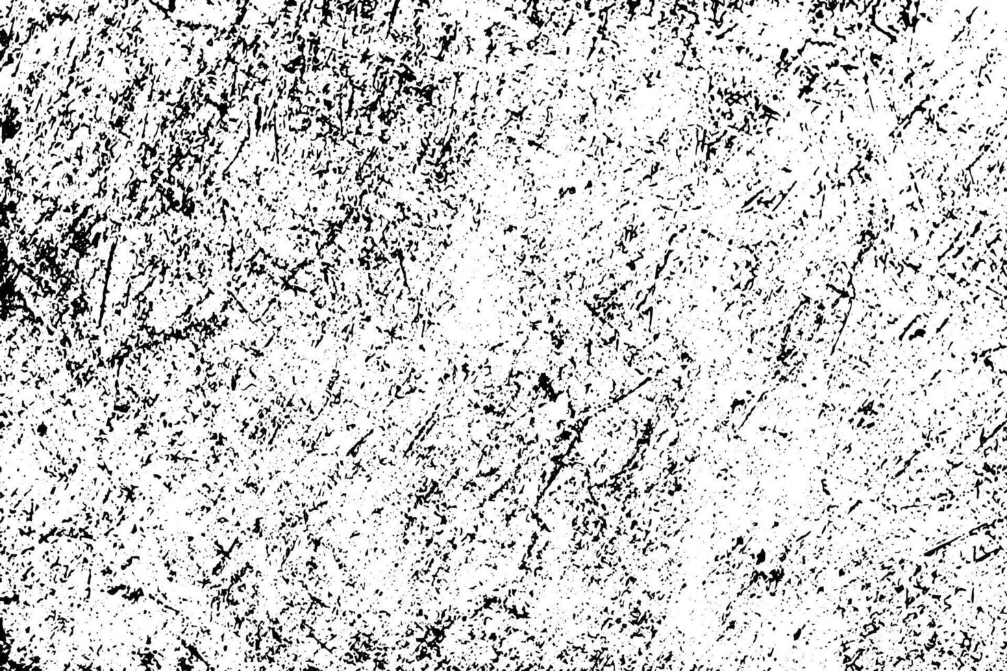 Abstract black and white texture. Scratch on old concrete. Grunge effect background. vector
