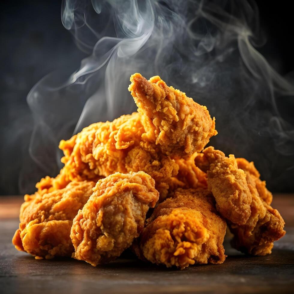 Delicious Fast Food Feast, Savor Every Bite. photo