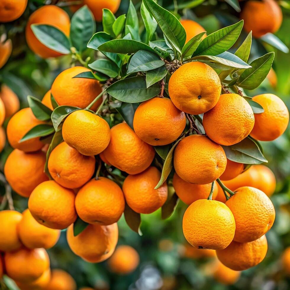 Zesty Oranges, Nature's Citrus Gems photo