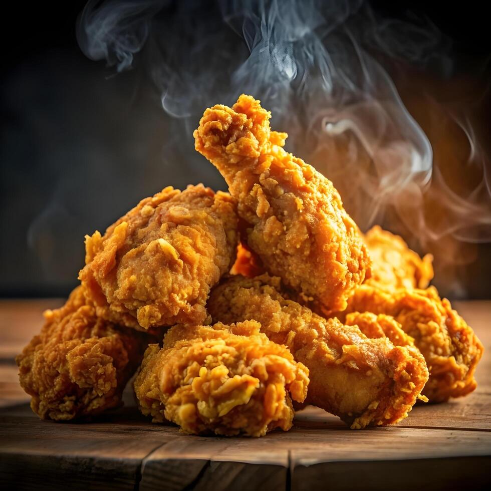 Delicious Fast Food Feast, Savor Every Bite. photo