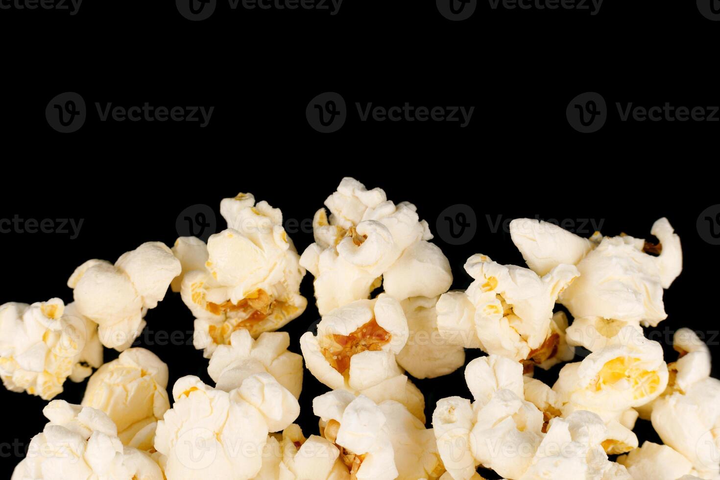 Popcorn corn place for text cope space photo