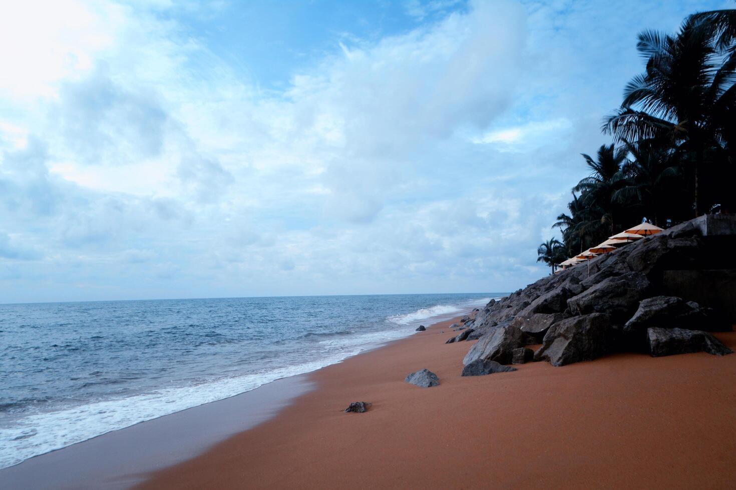 beach landscape background photo