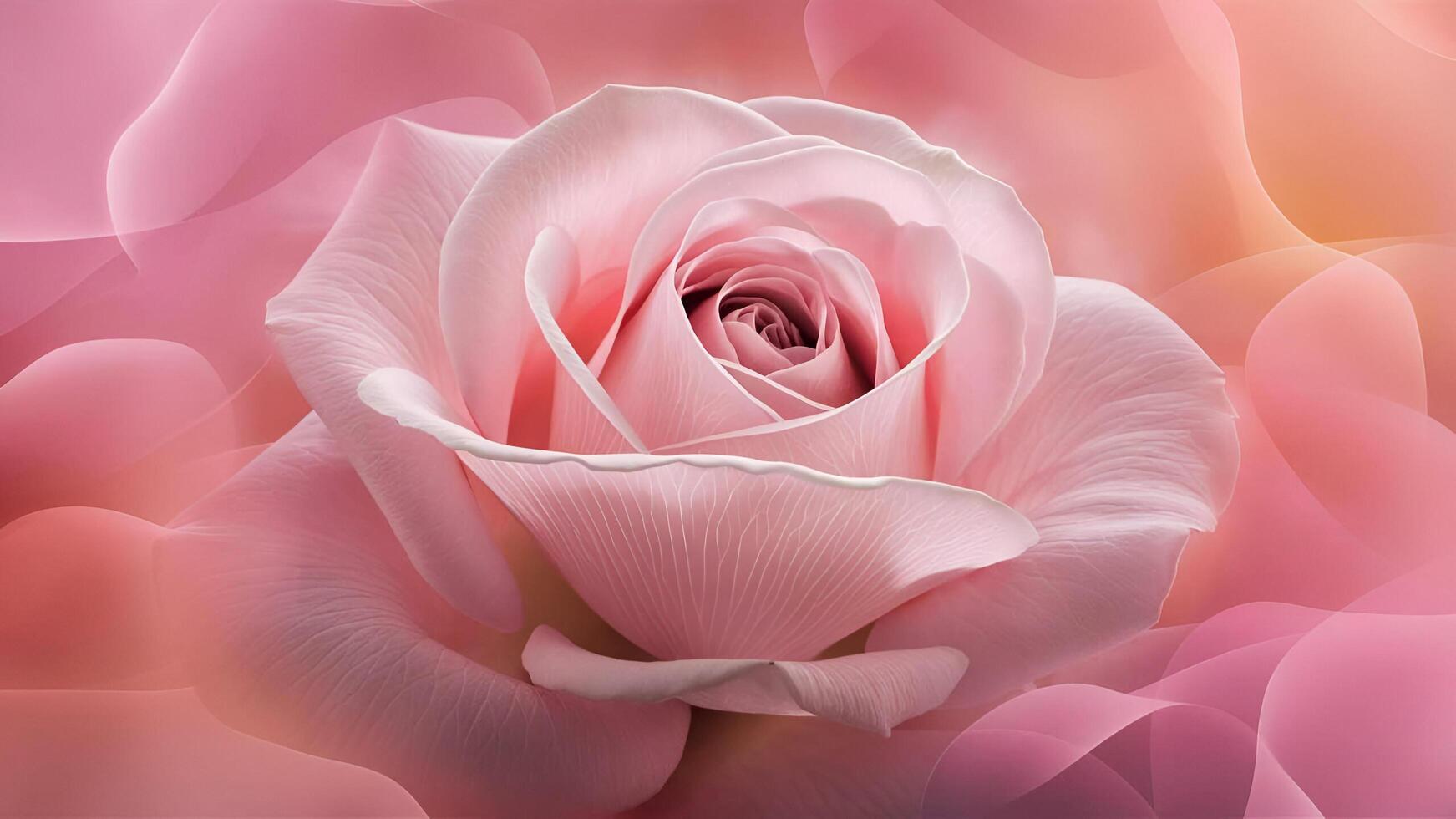 a pink rose is shown in this image photo