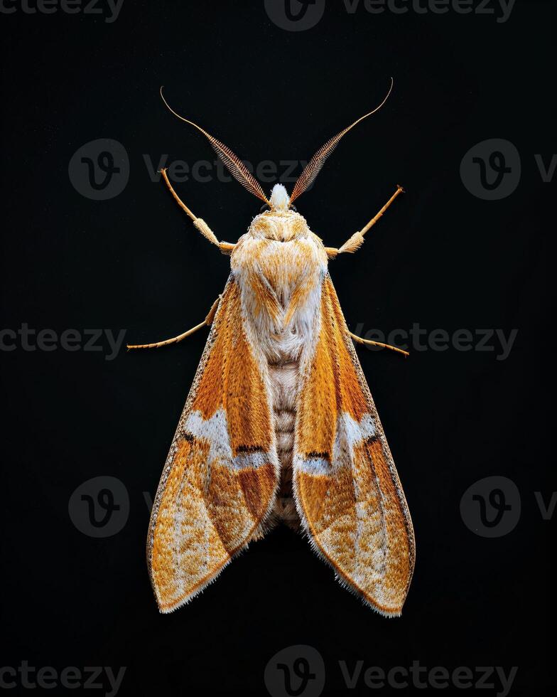 High-Resolution Close-Up Images of Various Insects on Black Background photo