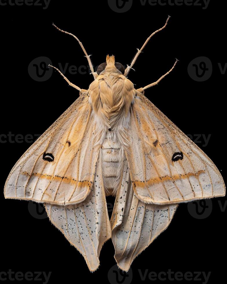 High-Resolution Close-Up Images of Various Insects on Black Background photo