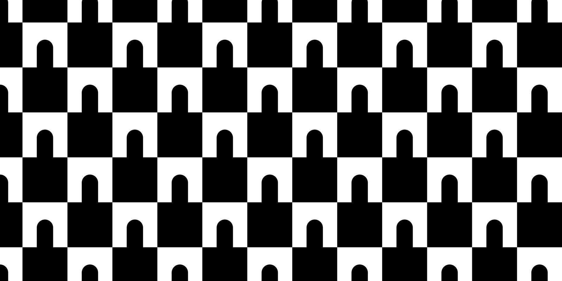 Black Arch Pattern Geometric Background vector