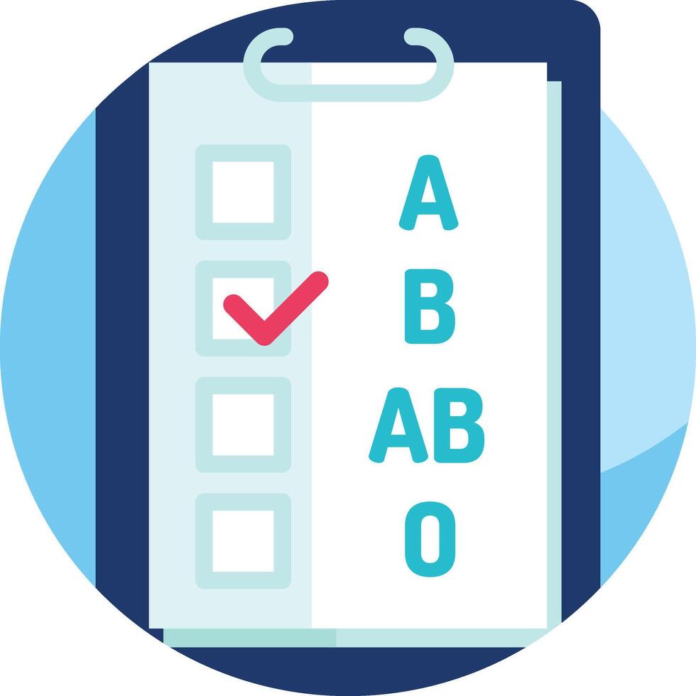 blood test illustration, icon or symbol vector