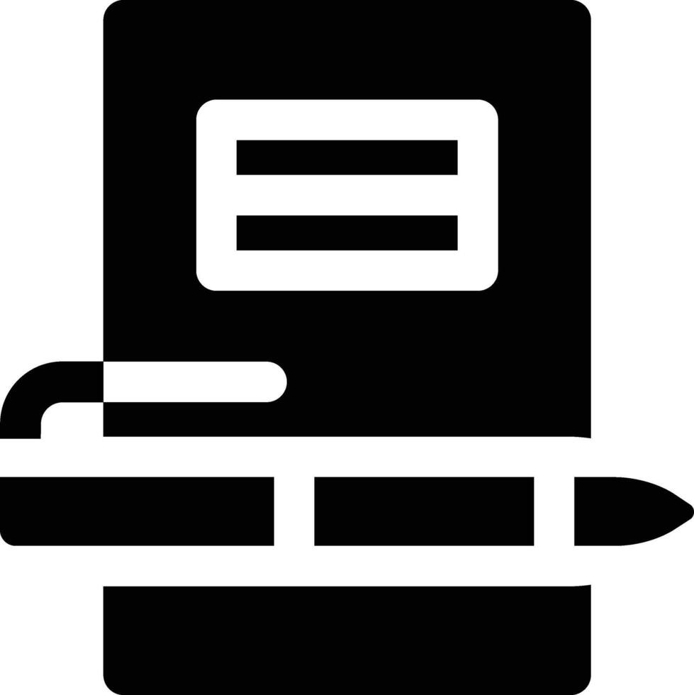 agenda illustration, icon or symbol vector