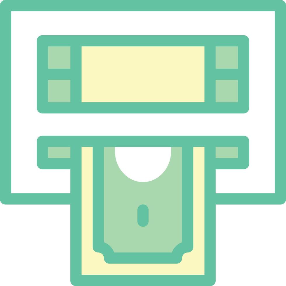atm illustration, icon or symbol vector