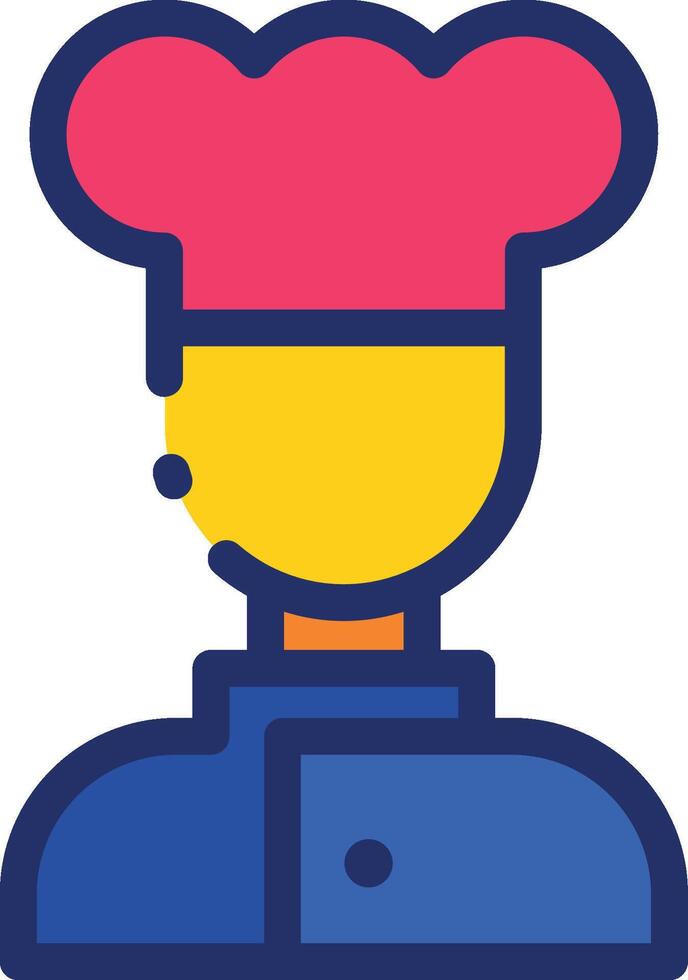 baker illustration, icon or symbol vector