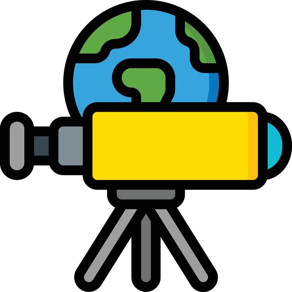 astronomy illustration, icon or symbol vector