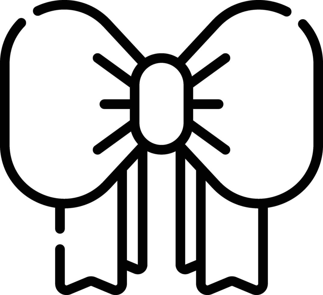 ribbon illustration, icon or symbol vector