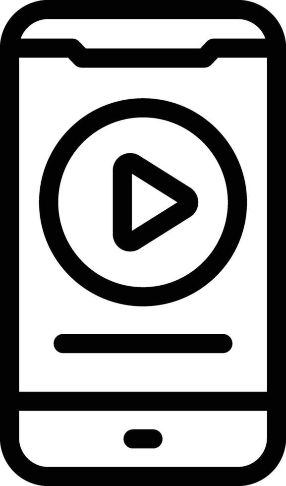 smartphone illustration, icon or symbol vector