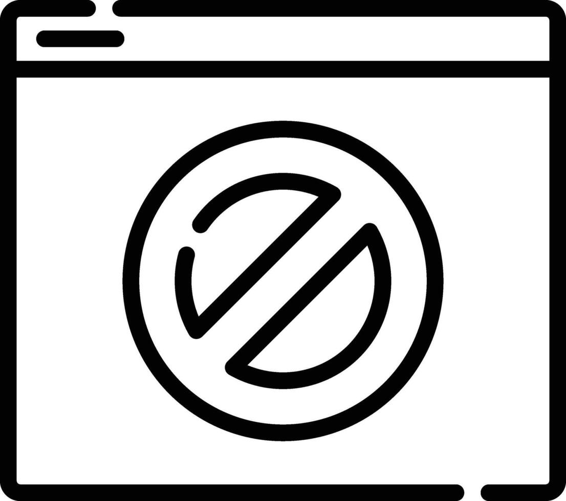 ban illustration, icon or symbol.eps vector