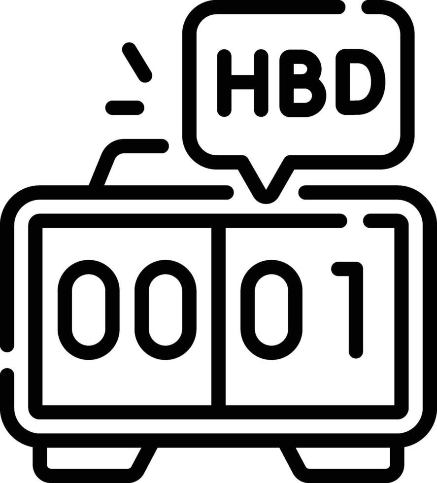 alarm clock illustration, icon or symbol vector