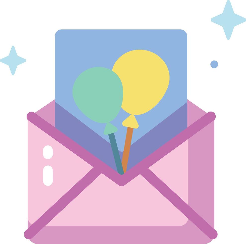 invitation illustration, icon or symbol vector