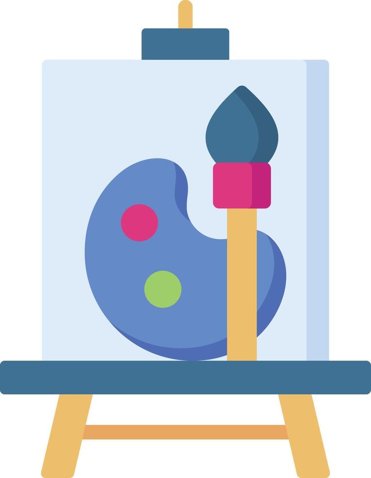 canvas illustration, icon or symbol vector