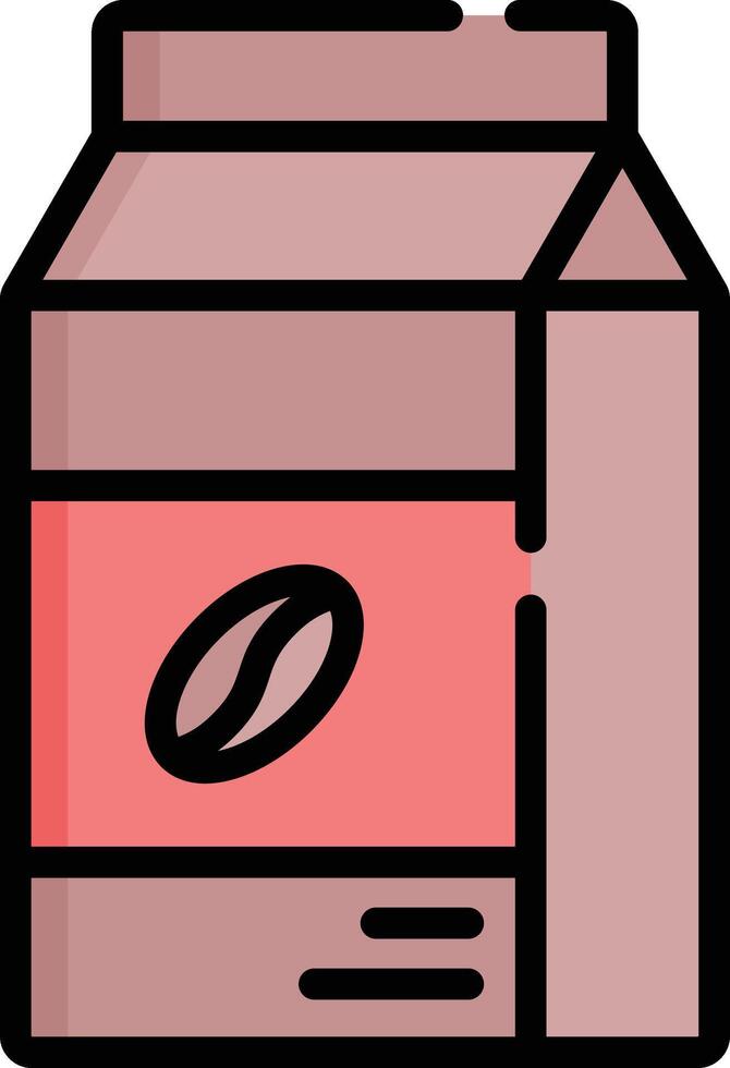 coffee beans illustration, icon or symbol vector