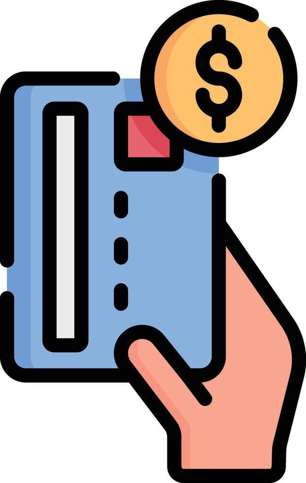 payment method illustration, icon or symbol vector