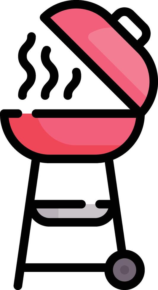 grill illustration with the extension .eps vector