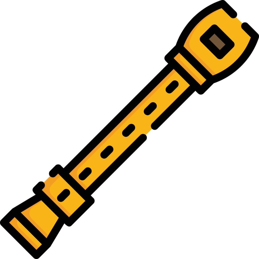 flute illustration with the extension .eps vector