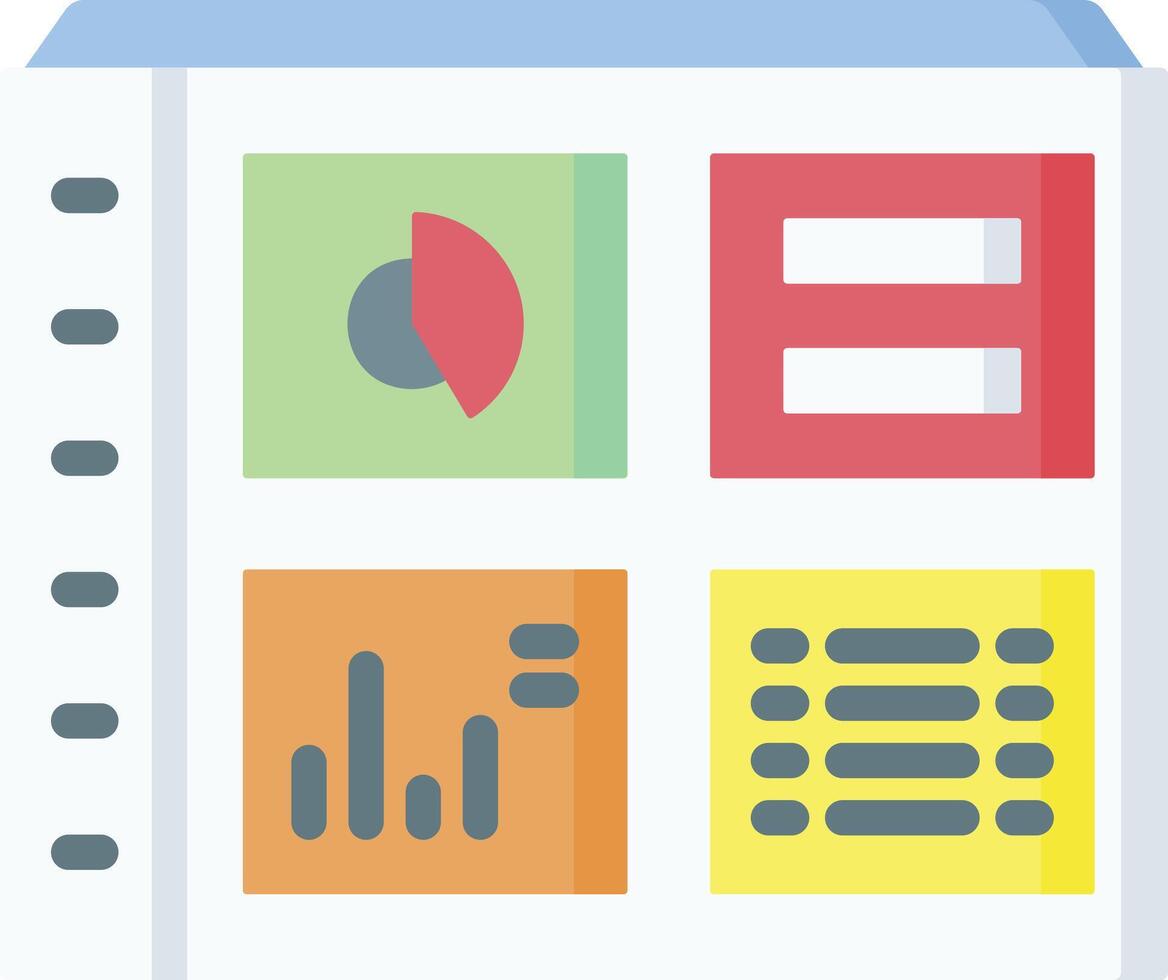 dashboard illustration with the extension .eps vector
