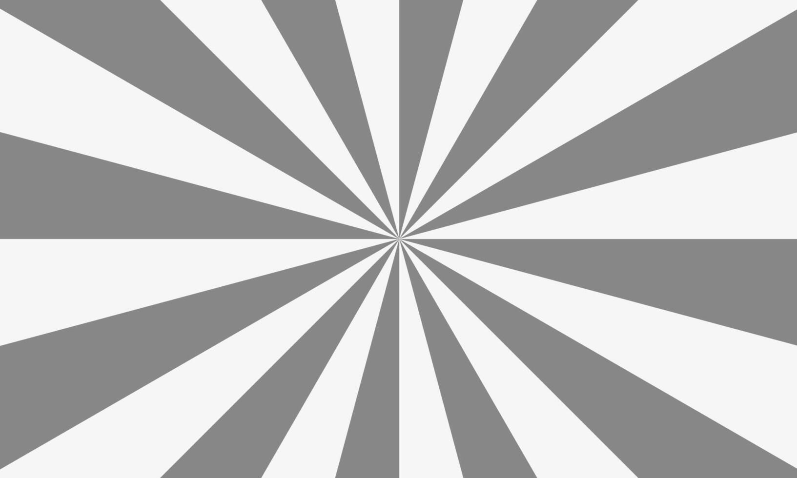 Ray sun light monochrome. Sunburst background. Sun beams lines. Pop art Cartoon effect. vector