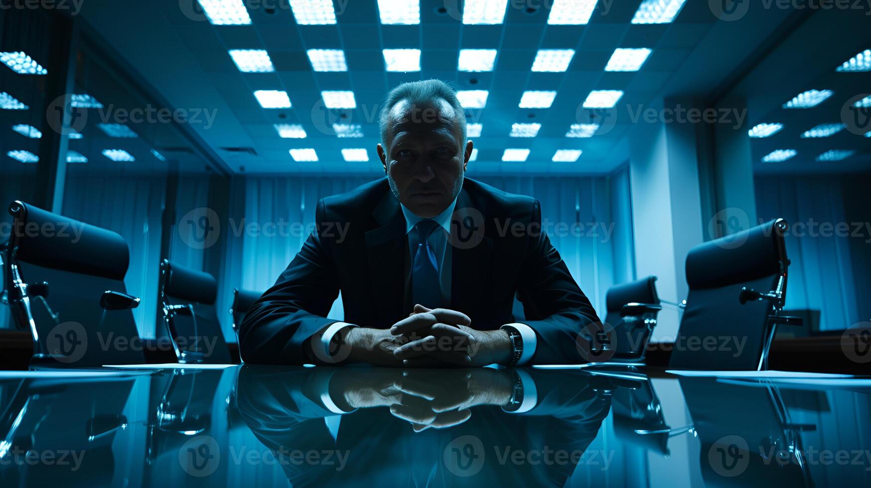 CEO Making Decisive Executive Decision during Board Meeting, CEO, making, executive decision, board meeting photo