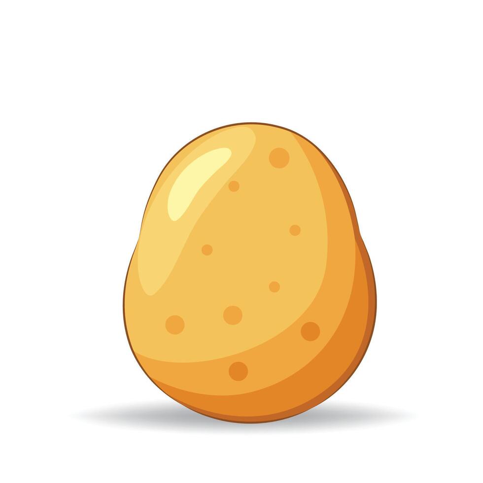The Versatile Potato A Staple Food Rich in Carbohydrates, Vitamins, and Minerals vector