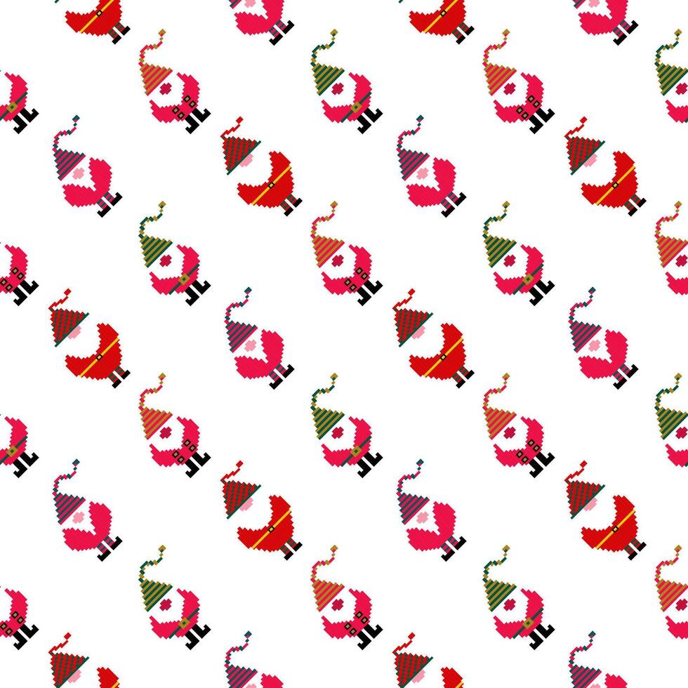 Christmas seamless pattern, Love concept. Design for wrapping paper, fabric pattern, background, card, coupons, banner, for decorated the Merry Christmas and Happy New Year. vector