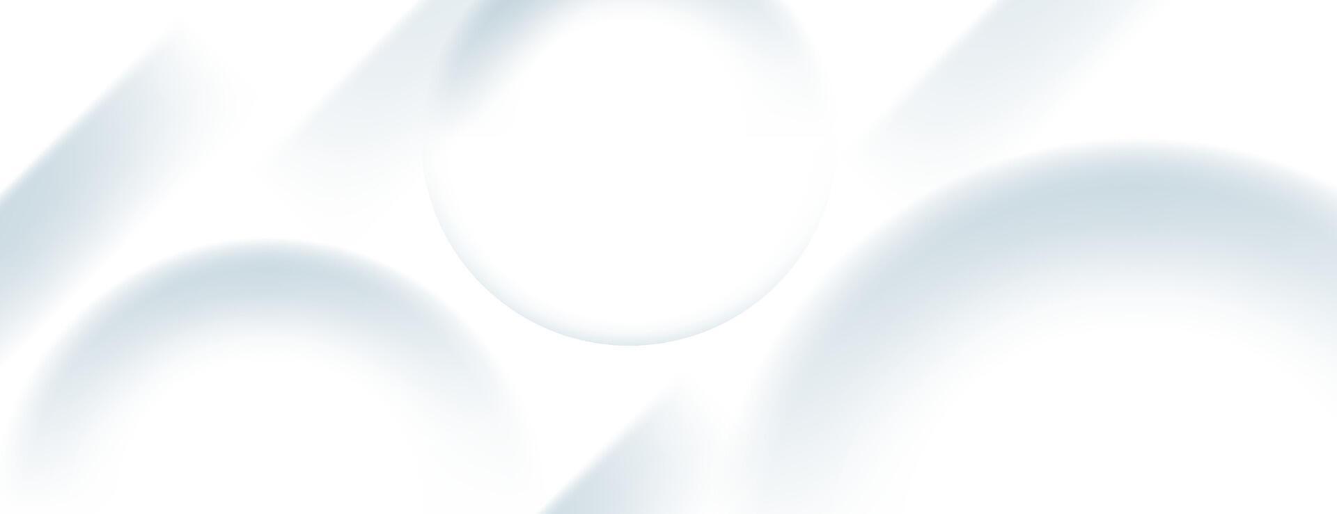 white abstract background with circles and diagonal texture vector