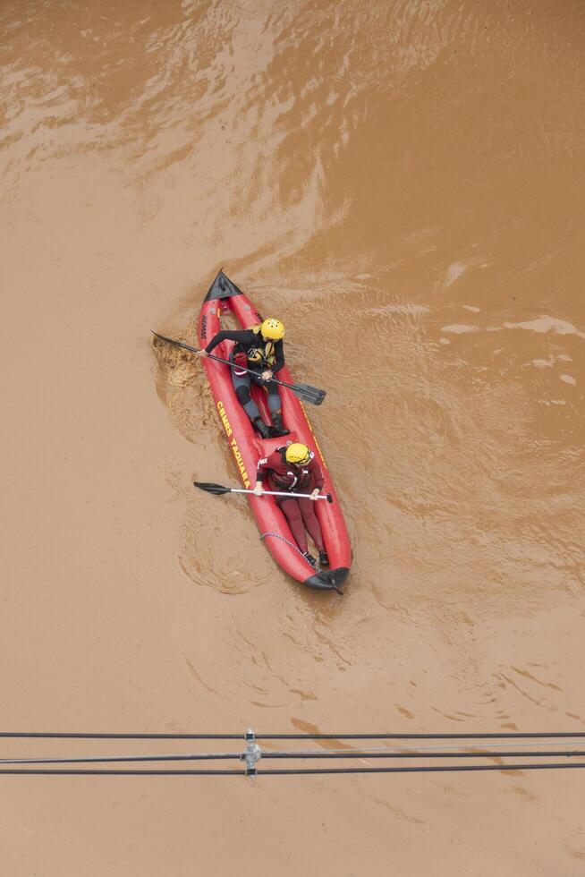 Flood in southern Brazil leaves the city of Igrejinha flooded and residents are rescued photo