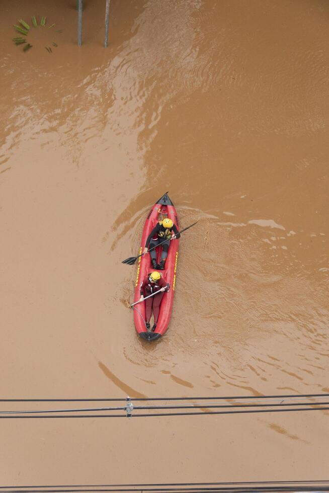 Flood in southern Brazil leaves the city of Igrejinha flooded and residents are rescued photo