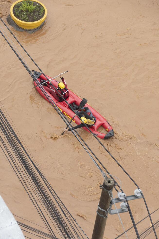 Flood in southern Brazil leaves the city of Igrejinha flooded and residents are rescued photo
