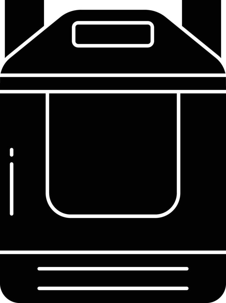 pesticide chemicals solid glyph illustration vector