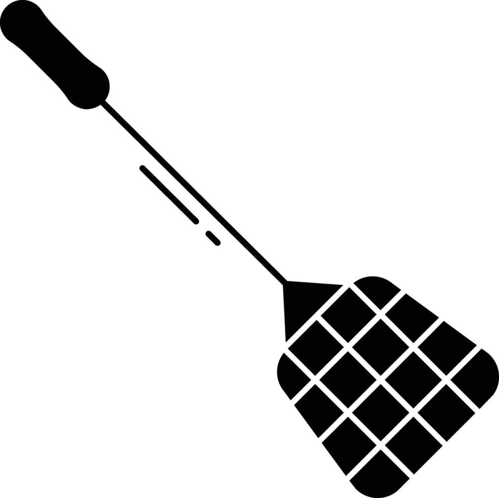 swatter solid glyph illustration vector
