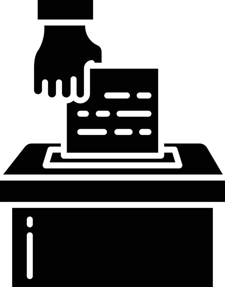 Man, male avatar solid glyph illustration vector