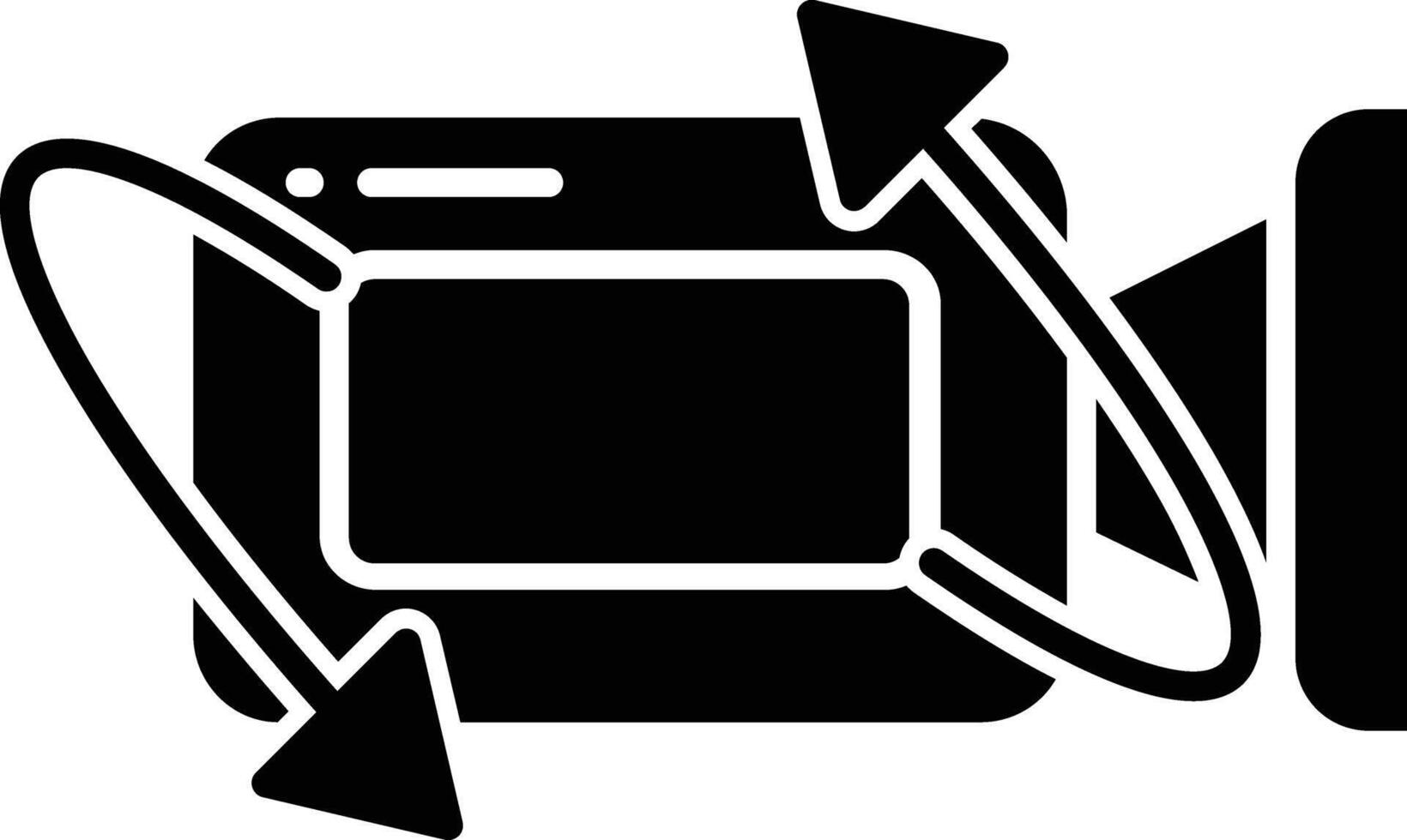 solid glyph illustration vector