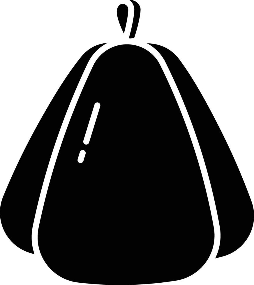 Sauna Hat solid glyph illustration vector