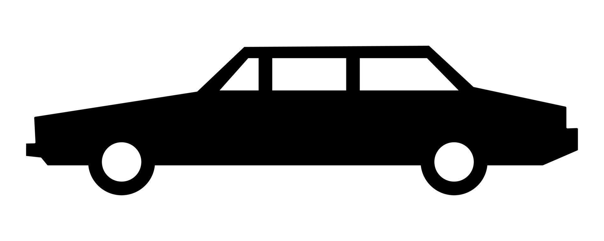 Silhouette of a Bow tie. vector