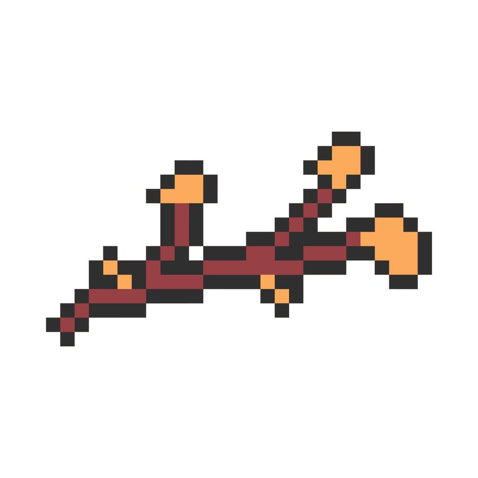twig pixel art vector