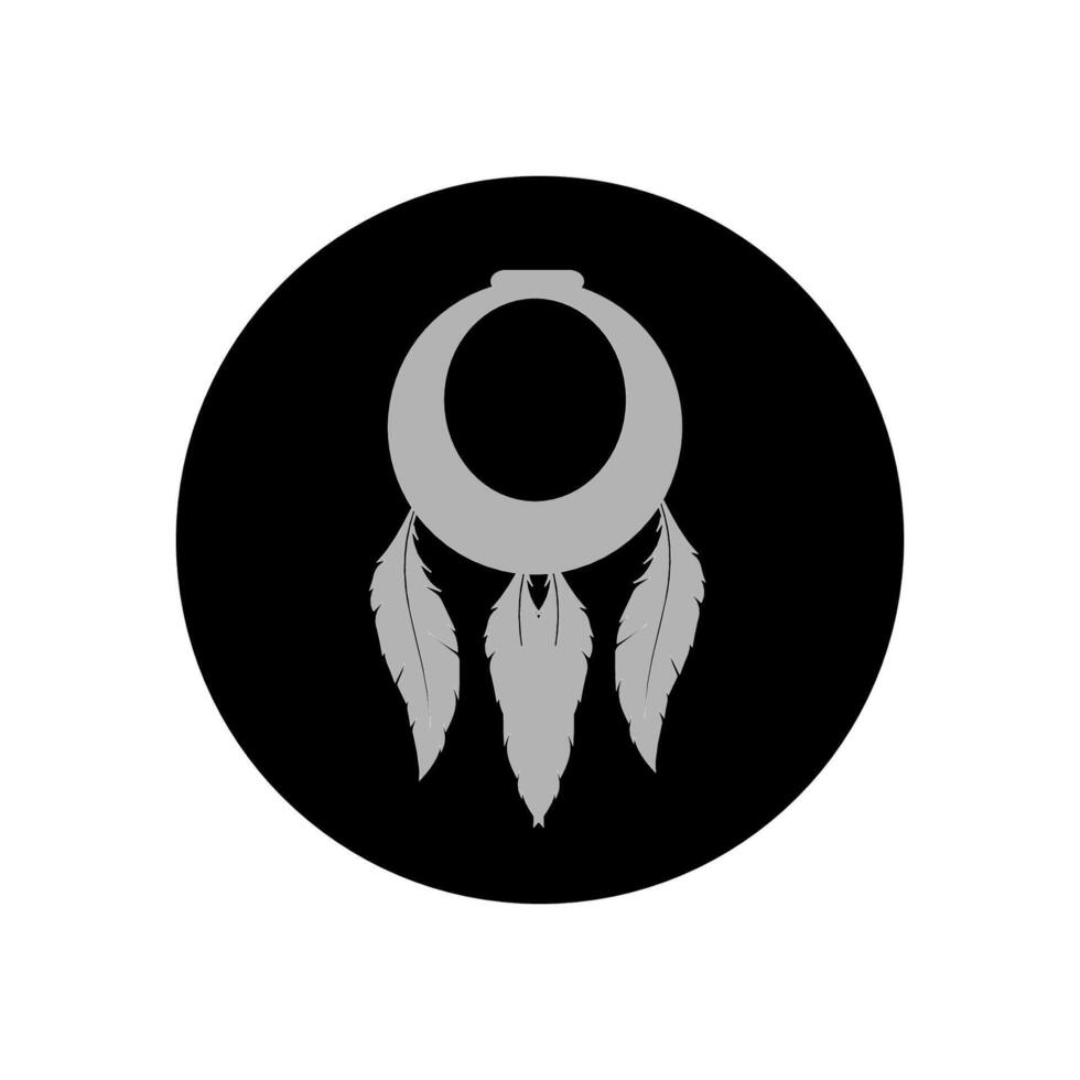 feather icon, vectors illustration in black and white